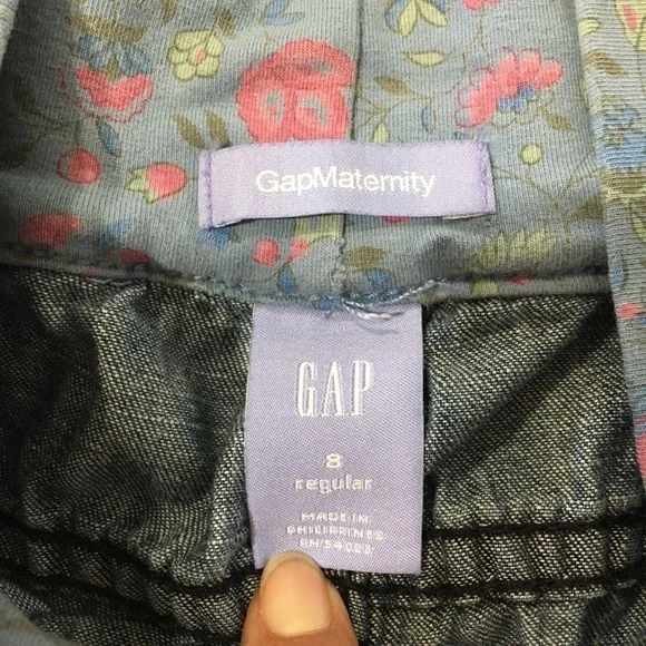 GapMaternity jeans size:8 100% cotton - Picture 7 of 8